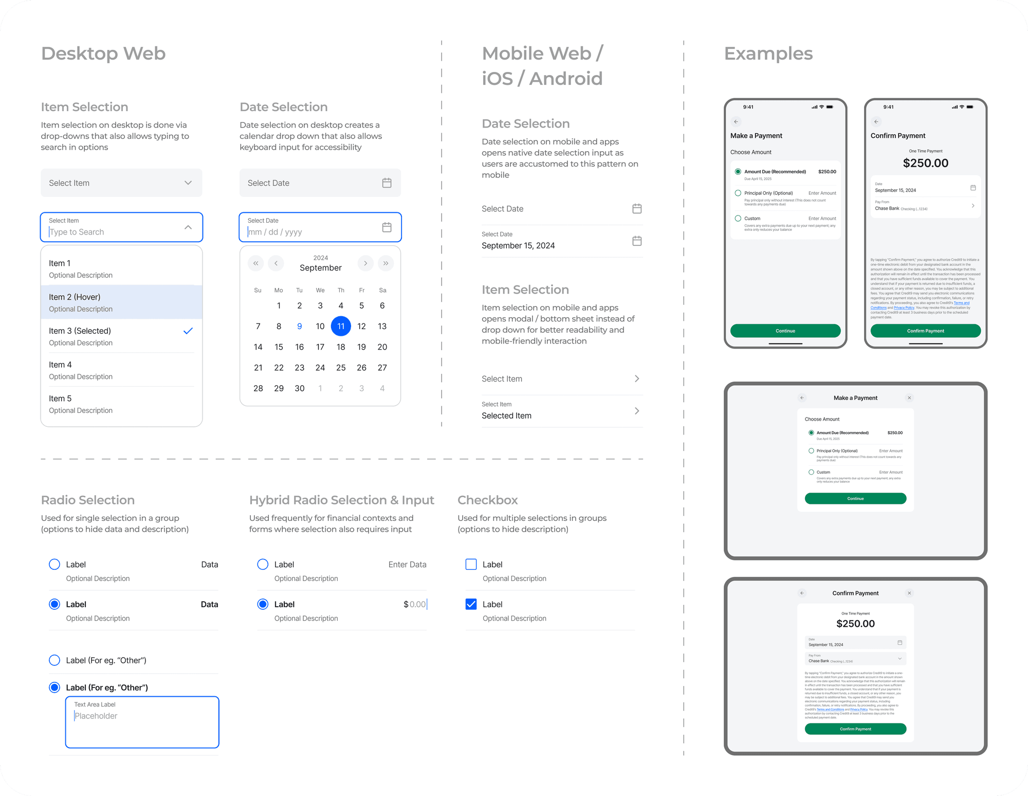 Platform interactions