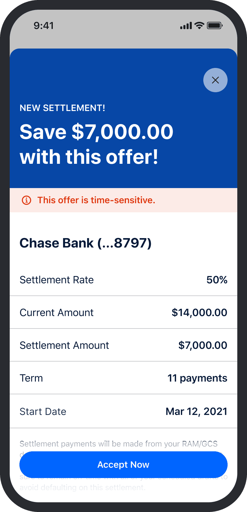 Original mobile offer